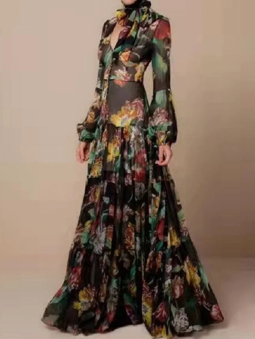 Chantal | Elegante jurk met kanten details