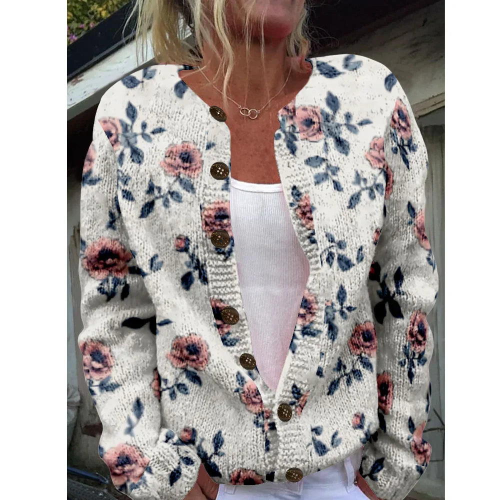 Leya | Chique vest met print