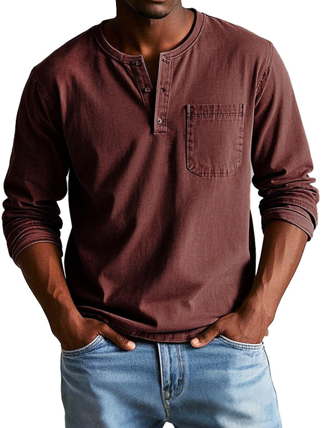 Andrew | Klassiek shirt met lange mouwen
