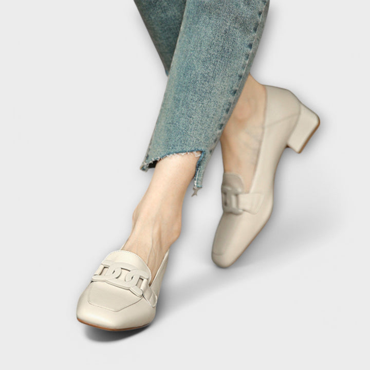 Daniella | Elegante loafers met hakken