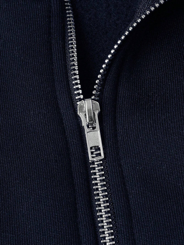 Rowan | Casual half-zip trui