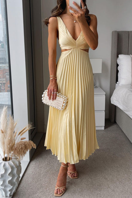 Samantha | Elegante geplooide jurk