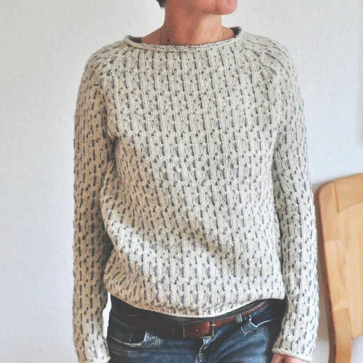Aleana | Elegante Grijze Trui voor Dames