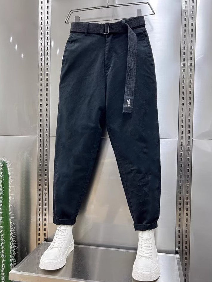 Erwin | Casual broek met riem