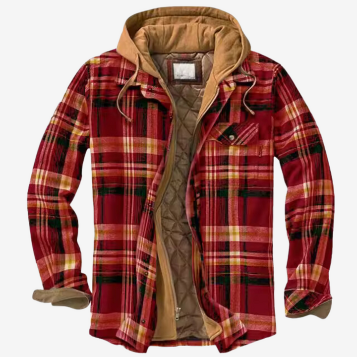 Roger | Casual geblokte hoodie