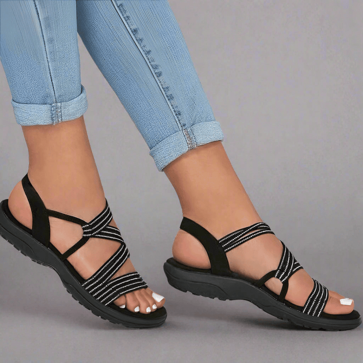 Helene | Handgemaakte orthopedische sandalen