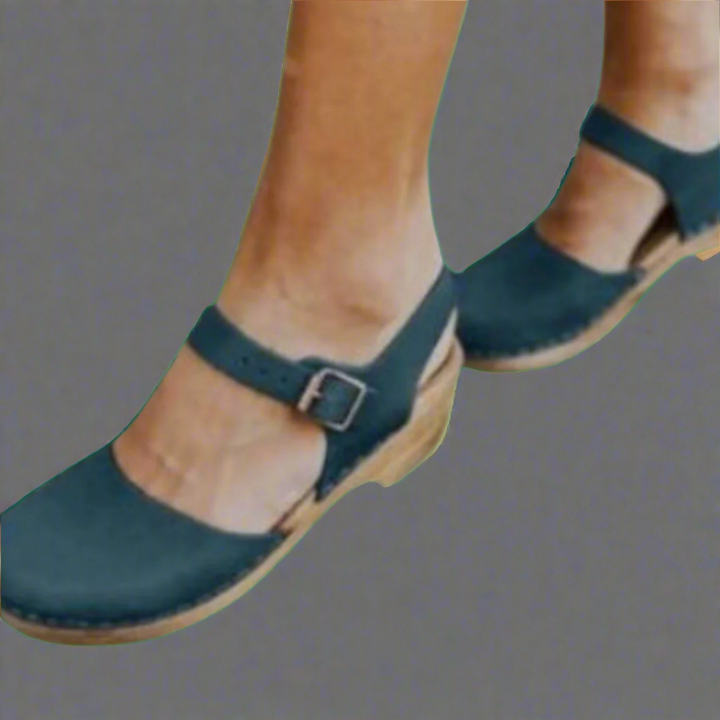 Laura | Comfortabele plateausandalen