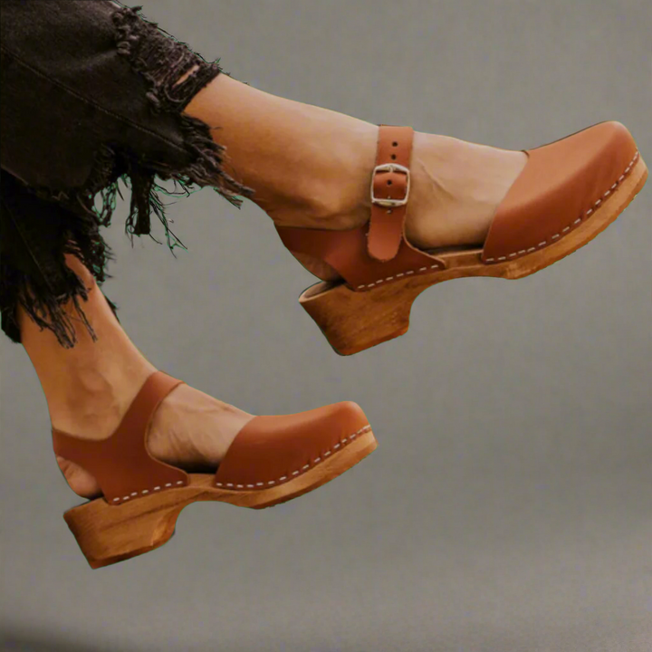 Laura | Comfortabele plateausandalen