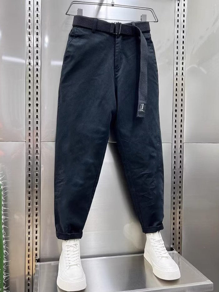 Erwin | Casual broek met riem