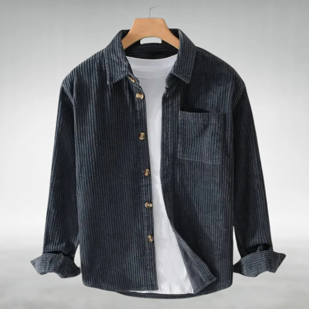 Rein | Casual corduroy overhemd