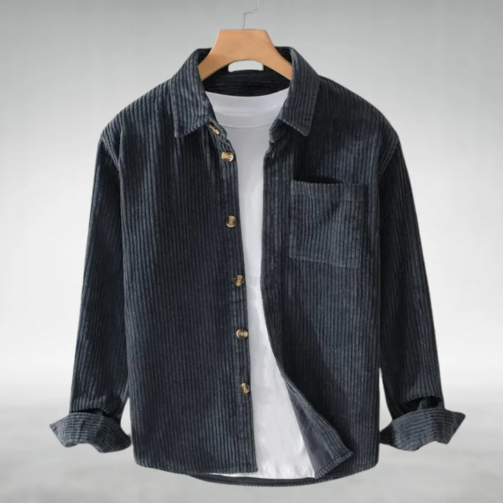 Rein | Casual corduroy overhemd