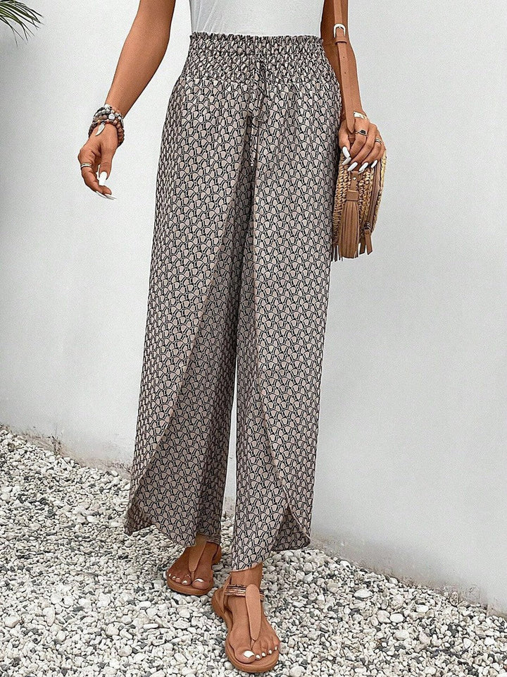 Agatha | Relaxte broek met elastische taille