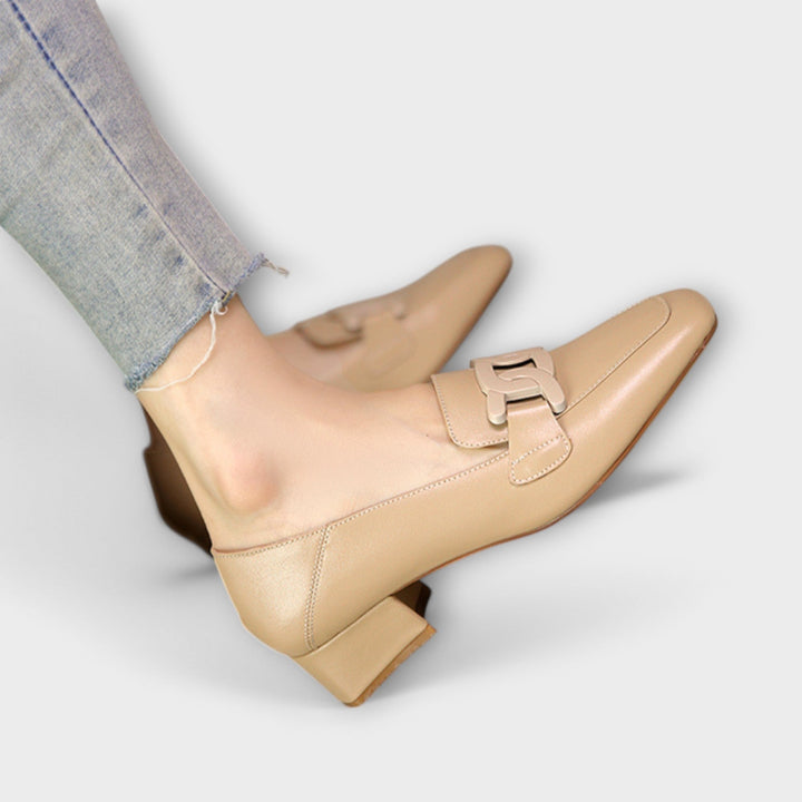 Daniella | Elegante loafers met hakken