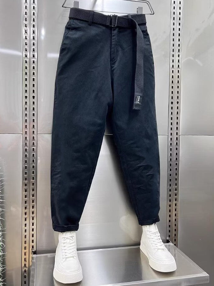 Erwin | Casual broek met riem