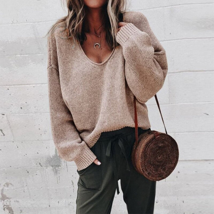Andrea | Oversized Vrijetijdspullover Voor Dames