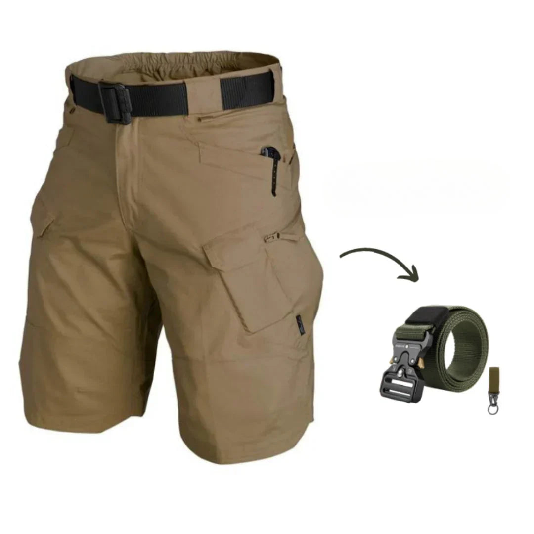 Brent | Cargoshorts met 7 zakken en gratis riem