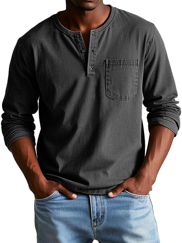 Andrew | Klassiek shirt met lange mouwen