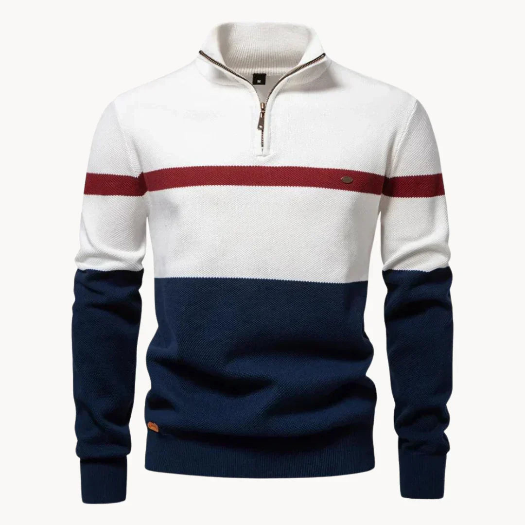 Lennox | Tijdloze Zip-up trui