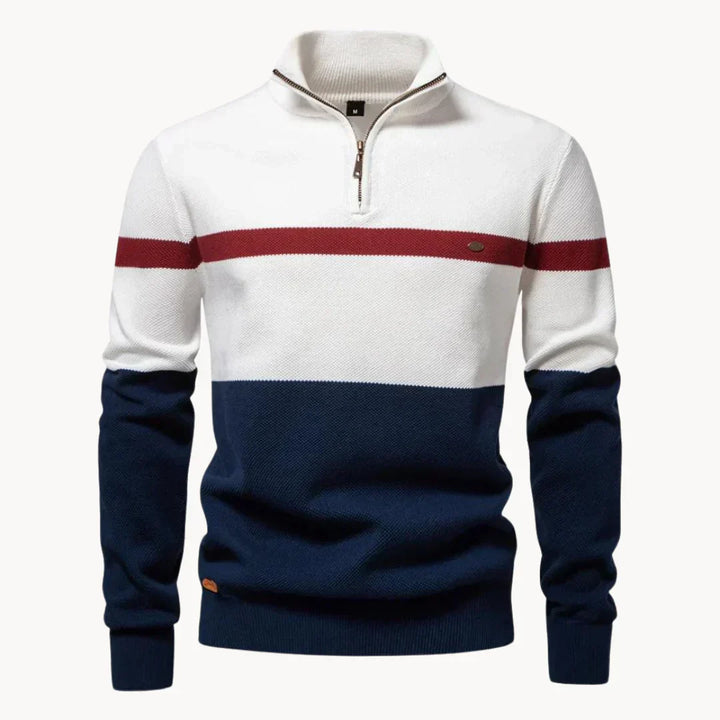 Lennox | Tijdloze Zip-up trui