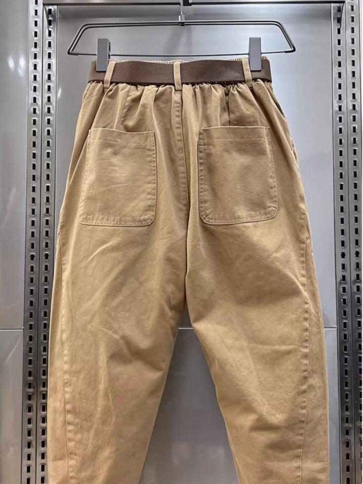 Erwin | Casual broek met riem