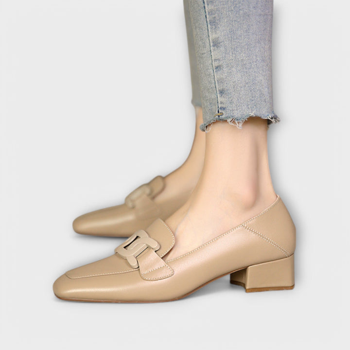 Daniella | Elegante loafers met hakken