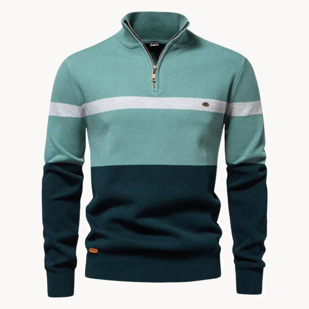 Lennox | Tijdloze Zip-up trui