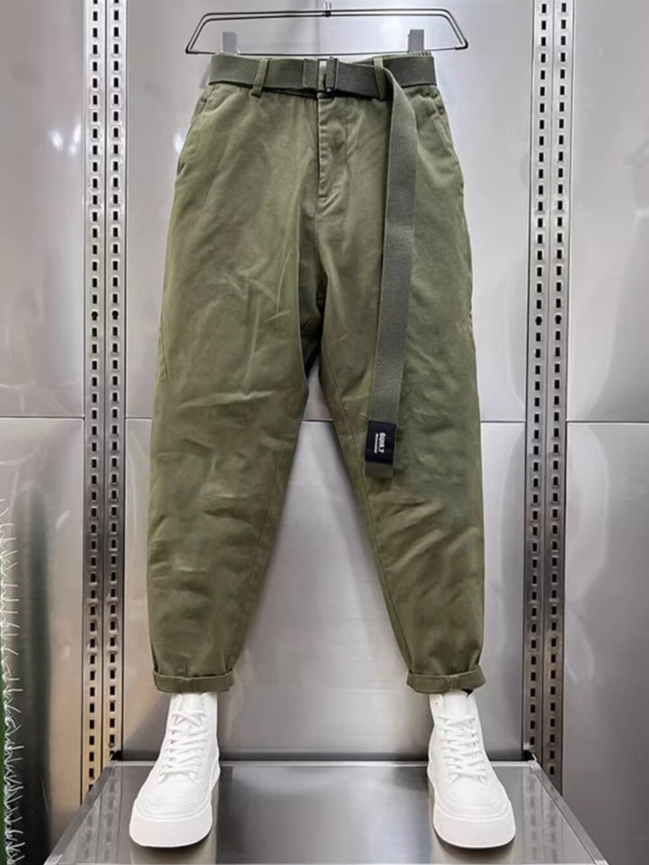 Erwin | Casual broek met riem