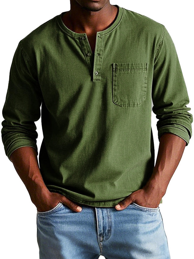 Andrew | Klassiek shirt met lange mouwen