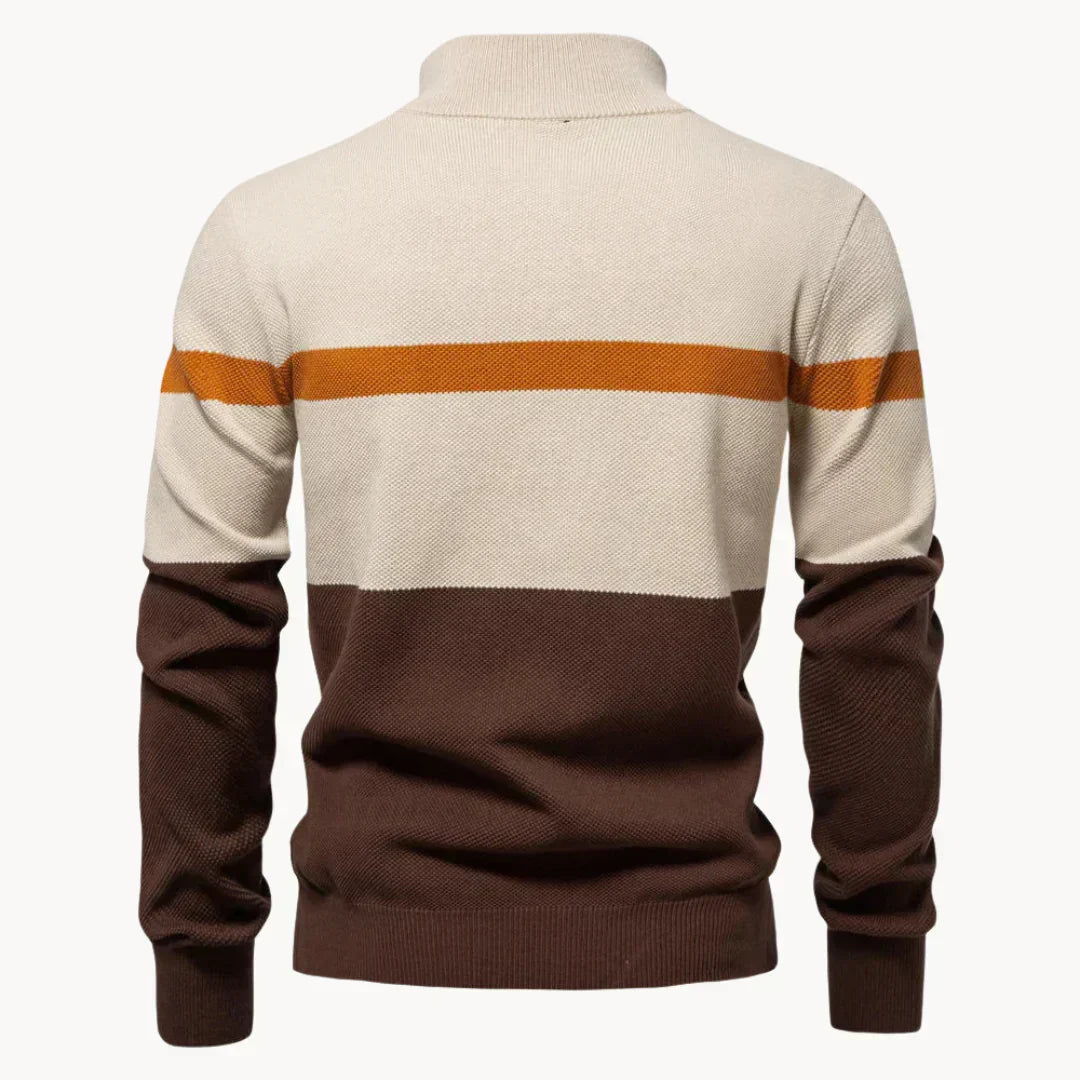 Lennox | Tijdloze Zip-up trui
