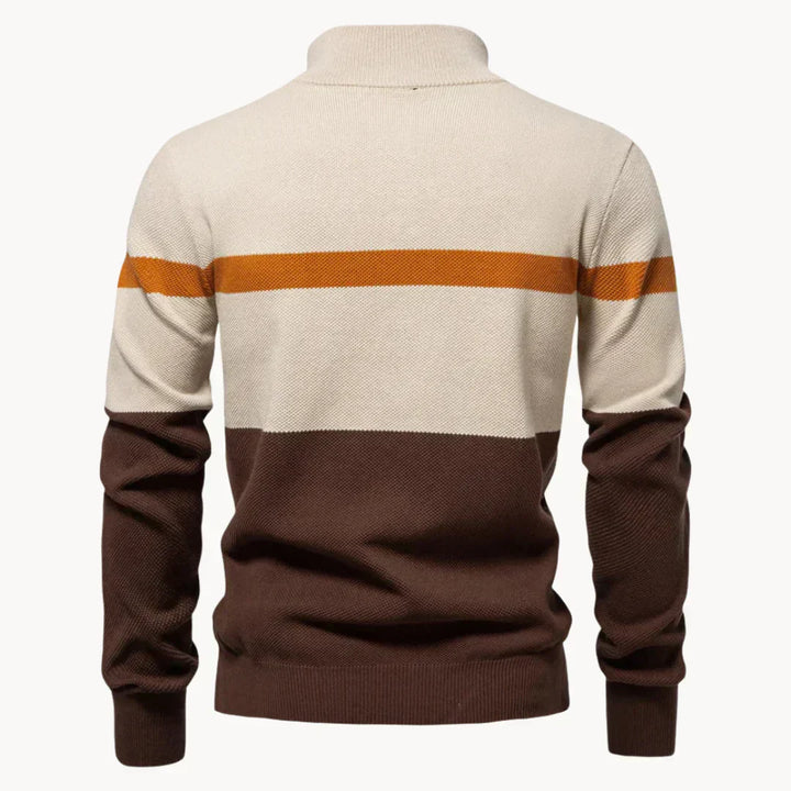 Lennox | Tijdloze Zip-up trui
