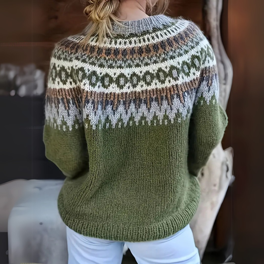 Doutzen | Zachte trui met print