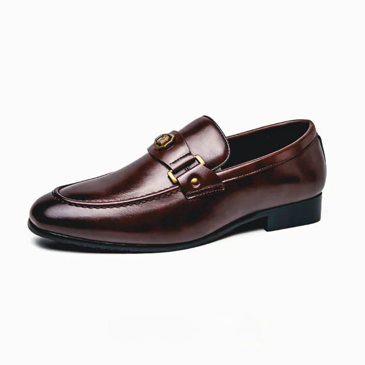 Nino | Leren mocassins
