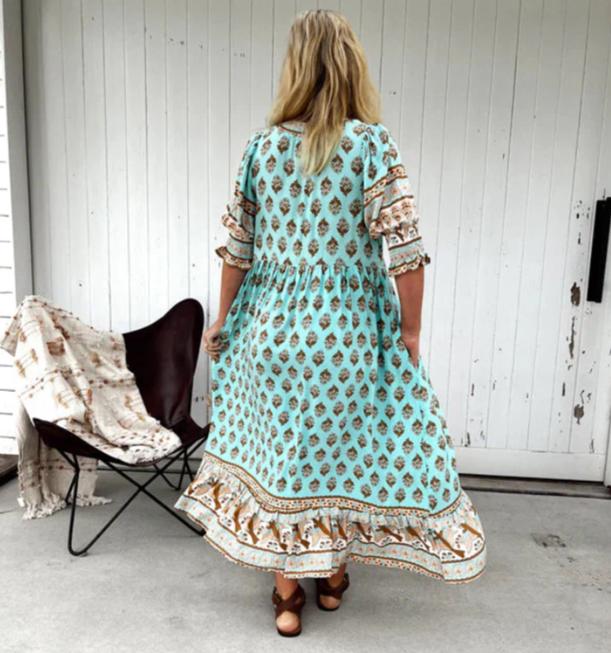 Blair | Stralende boho jurk