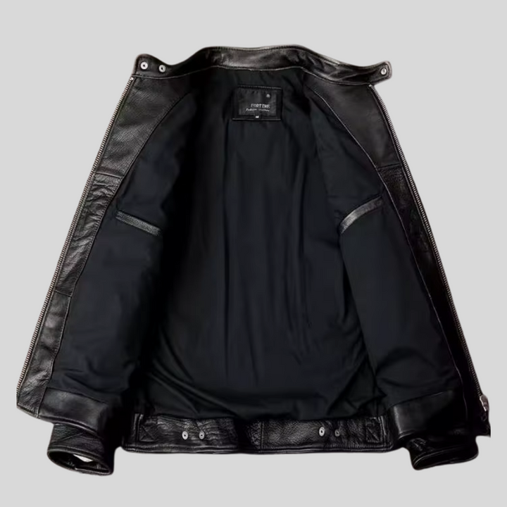 Rocco | Stoere leren jas