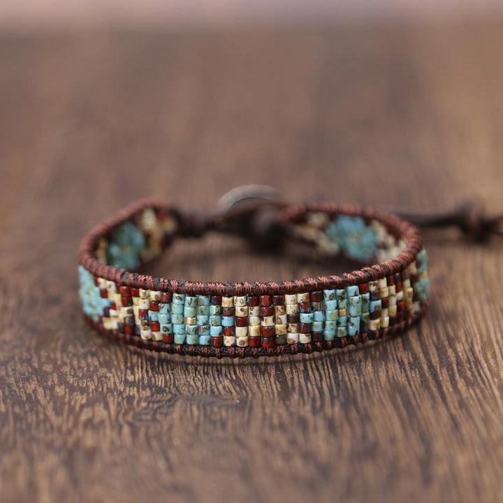 Marieke | Geweven Boheemse Armband