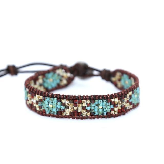 Marieke | Geweven Boheemse Armband