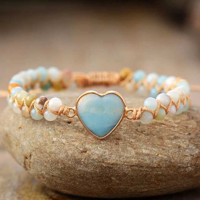 Catharina | Imperial Jaspis Hart Armband