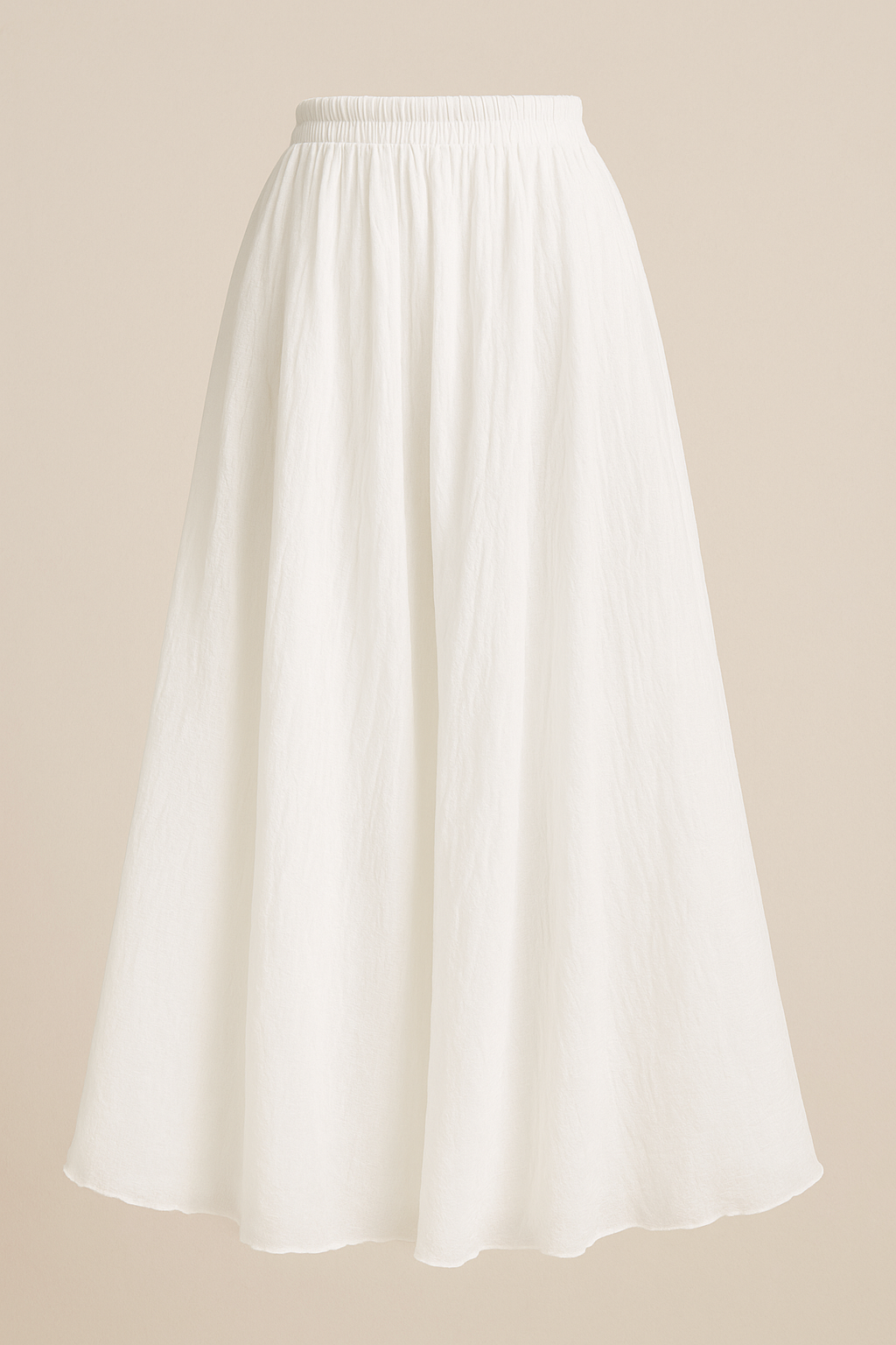 Inessa | Zomerse maxi-rok met linnen