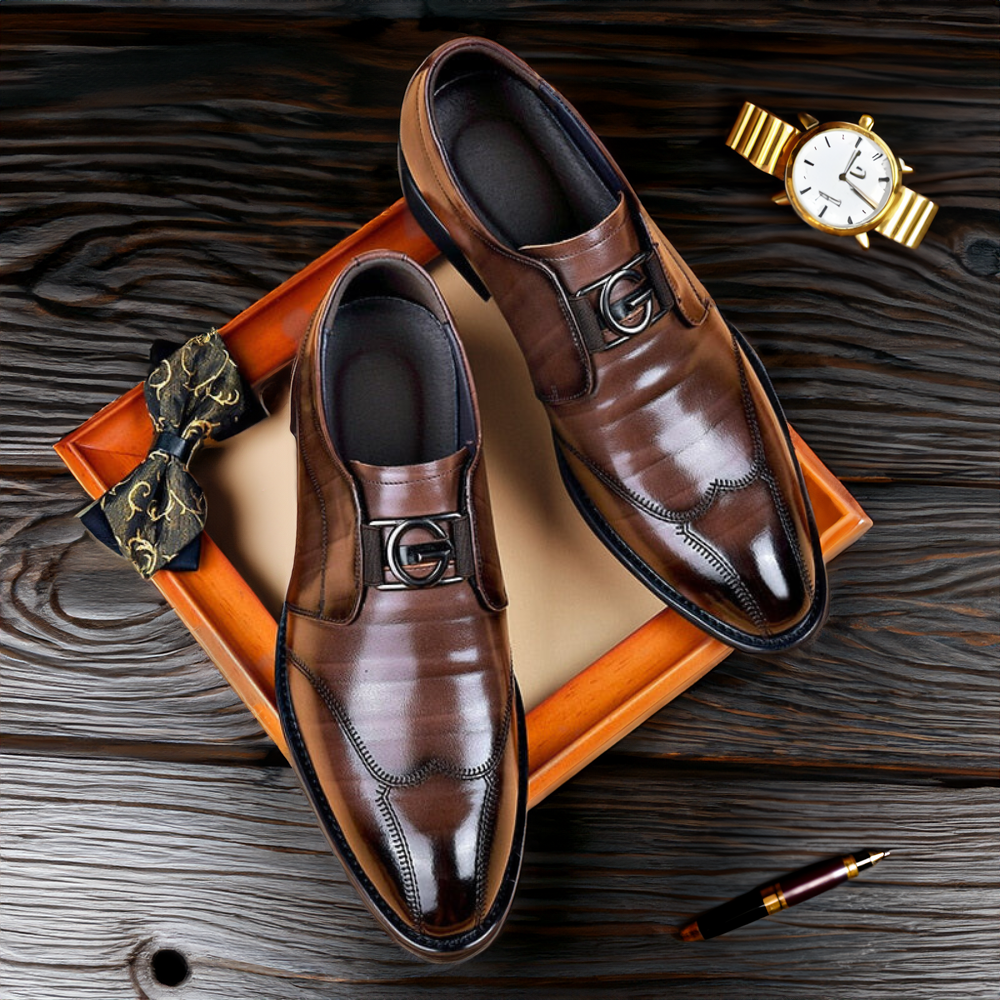 Gerald | Handgemaakte leren herenschoenen