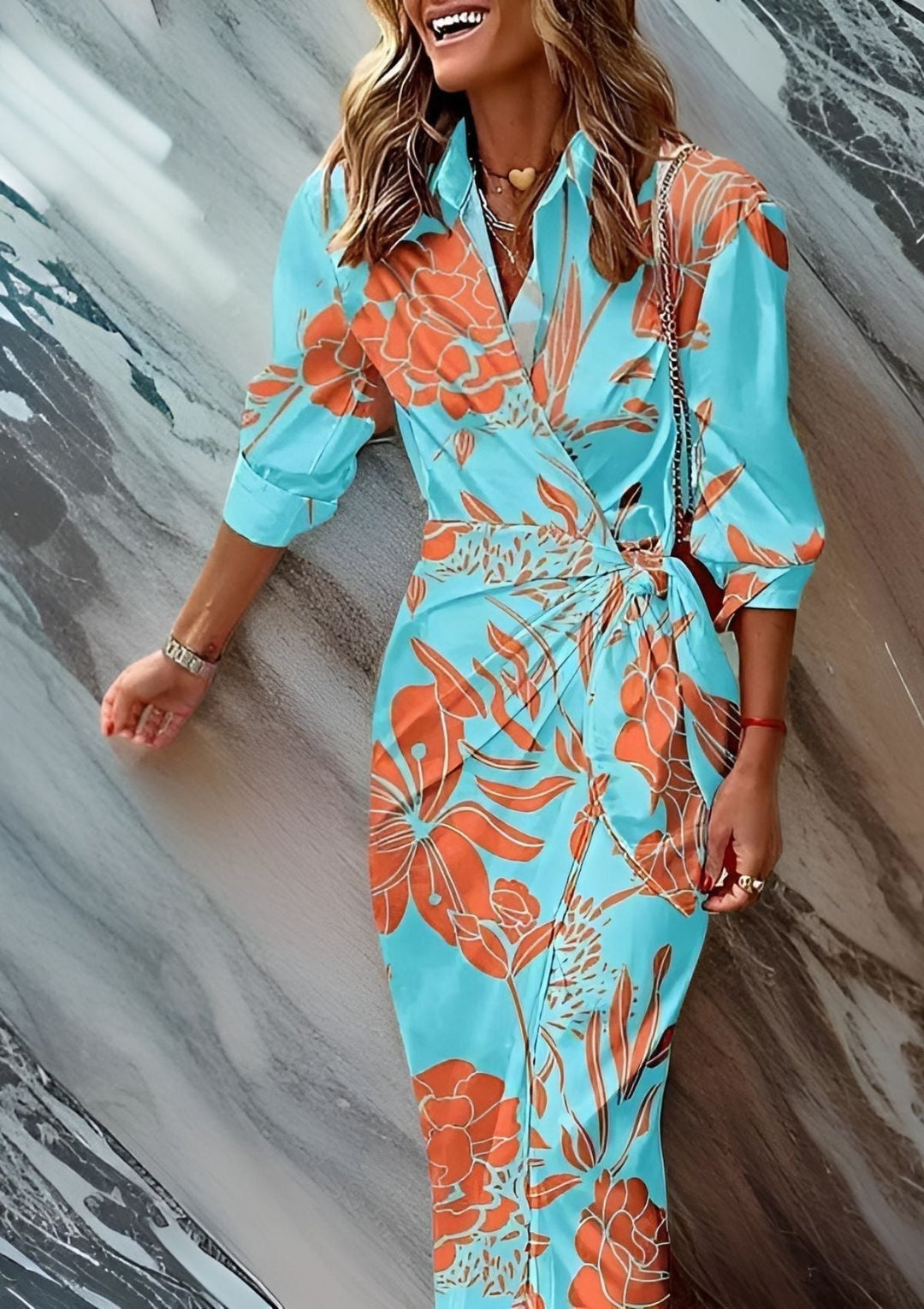 Ivy | Elegante wikkeljurk