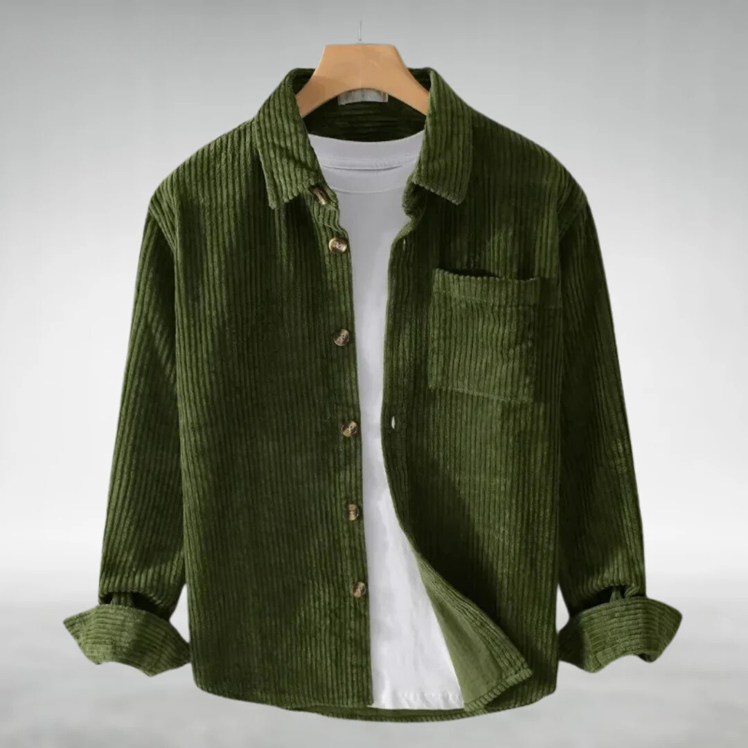 Rein | Casual corduroy overhemd