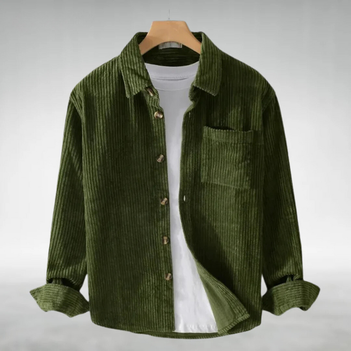 Rein | Casual corduroy overhemd