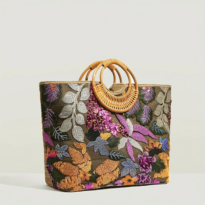 Cora | Elegante handtas met bloemen