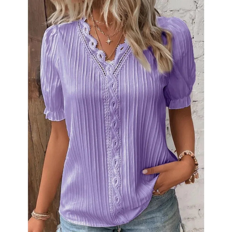 Bea | Charmante blouse met elegante details