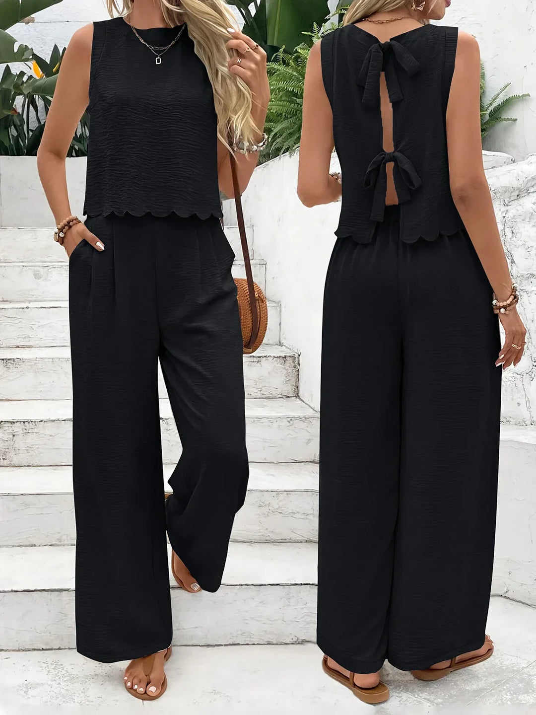 Charlotte | Speelse tweedelige set