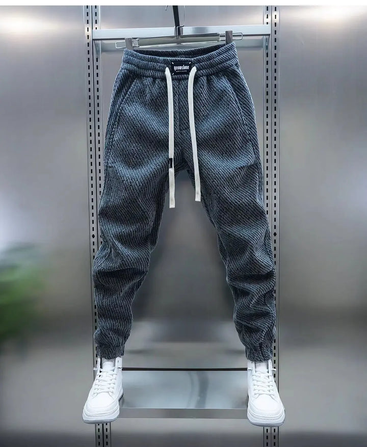 Wilson | Casual gedessineerde broek