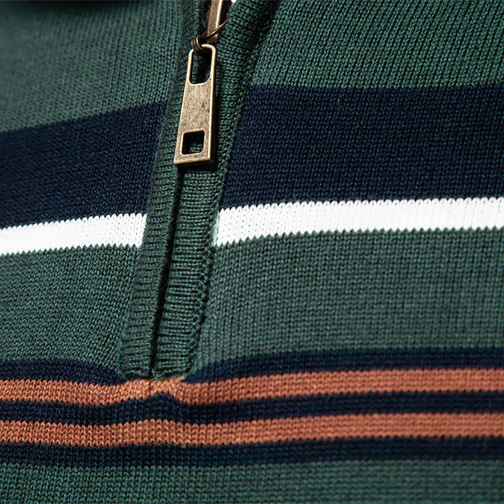 Vernon | Klassieke Zip-up trui