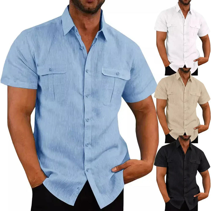 Kiefer | Ademend shirt met korte mouwen