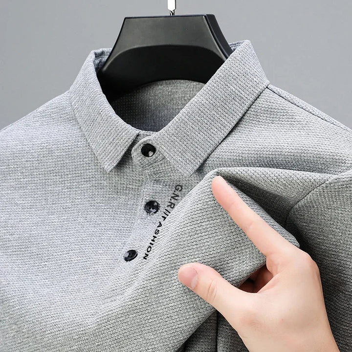 GNR | Stijlvol poloshirt met lange mouwen