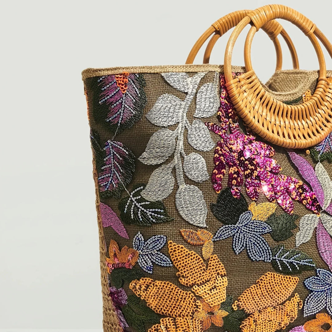 Cora | Elegante handtas met bloemen